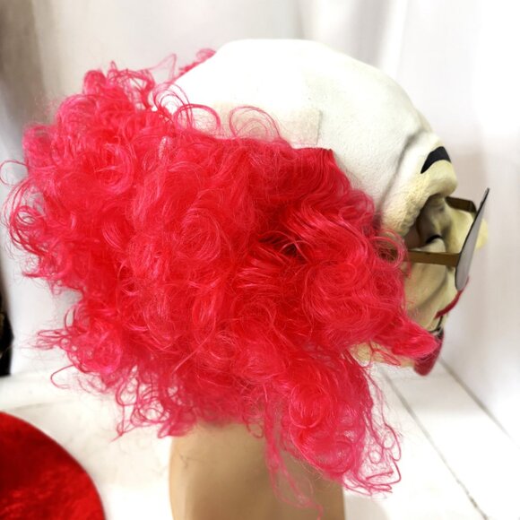 Disguise Pimp Clown Mask Hat and Suit Package NOS NWT - Picture 6 of 15